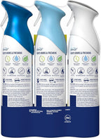 Febreze Air Mist, Air Freshener Spray, Odor Fighting Room Spray, Deodorizer for Home Bathroom Kitchen Office Apartment Dorm Room Classroom, Kitchen Base Mix, 8.1oz, 3ct