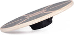 bintiva Wood Balance Board for Fitness Rehab Balance and Stability Training