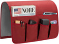 Sofa Armrest Organizer, Remote Control Holder for Recliner Couch, Arm Chair Caddy with 6 Pockets for Magazine, Tablet, Phone, iPad