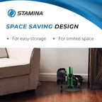 Stamina Inmotion Compact Strider Foot Exercise Machine - Under Desk Elliptical - Standing or Seated Elliptical Fitness Equipment