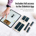 SIDEKICK AxisBoard Rehab & Training System | Balance Board & Physical Therapy Manual for Foot and Ankle Rehab | Recover from Sprains, Plantar Fasciitis, Achilles Pain