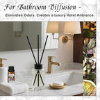 HIQILI Aqueous Bloom Diffuser Oil for Humidifier, Pets & Home, Long - Lasting Scent for Large Spaces, DIY & More - 0.34 Fl Oz