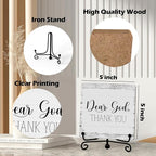 Home Decor, Farmhouse Shelf Decor For Living Room, Boho Aesthetic Table Decorations, Christian Gifts For Women Men, Entryway Tv Stand Fireplace Mantle Coffee Table Decoration (god-14)