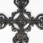 DreamsEden Metal Cross Wall Decor, Small Hanging Art Home Room Decoration, 8.5’’H