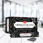 HEM Midnight Bloom Natural Masala Relaxing Incense Sticks - 12 Packets (15g Each)