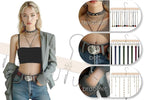 Belt Hanger for Closet, 14 Hooks Sturdy Wood Rack - Rotating Organizer for Belts, Scarf, Ties & Accessories