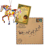 Christmas Ornaments 2026, Horse Ornament with Colorful Design, Horse Ornament for Christmas Tree, for Animal Lovers, Gifts for Horse Lovers, Artistic Tree Ornaments for Festive Decoration