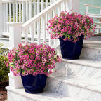 Artificial Fake Flowers for Outdoors 12 Bundles Faux Silk Flower Spring Decoration Artificial Fake Plants Outdoor Plastic Flowers UV Resistant No Fade for Home Planter Porch Patio Yard Decor