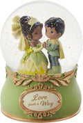 Precious Moments Love Finds A Way Princess and The Frog Musical Snow Globe