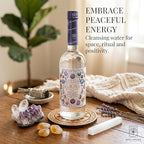 SOUL STICKS Cleansing Water 7.5 oz. Bottle for Rituals, Clearing Negative Energy and Purifying Home Spiritual Florida Water Area Deodorizer (Healing Energy)