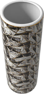 Red Lantern 24" Marble & Gold Design Umbrella Stand