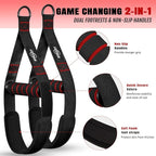 Pull Up Bands, Heavy Duty Resistance Bands with Handle, Workout Bands for Pull Up Bar, Pullup Assist Band Set for Exercise, Full Body Workout, Home Gym for Enhanced Strength, Muscle Training
