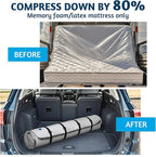 Vacuum Mattress Bag for Memory Foam and Latex - Sealed for Easy Movement, Transport and Storage (Queen/Full/Full-XL)
