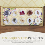 Anovina Wax Melts Gift Set –Strong Scented Soy Wax Melt Natural Plant Based Candle Melts Highly Scented Valentines Day Gifts for Women, Wife, mom and Girlfriend