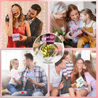 A Time for Us Music Box,Heart-Shaped Clear Mechanical Music Box,Gifts for Birthday Christmas Wedding Valentine's Mother's Day. (Romeo and Juliet)