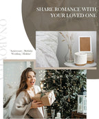 Essential Oil Diffuser, 280ml Ceramic Aromatherapy Diffuser for Large Room, 2.4MHz Ultrasonic Cool Mist Diffuser Oil Machine, Quiet & Intelligent Aroma Diffuser for Home Office SPA Yoga
