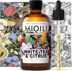HIQILI White Tea & Citrus Diffuser Oil, Hotel Collection Scented Fragrance Oil for Ultrasonic Diffuser, Relaxing Aromatherapy, Home & Office - 3.38 Fl Oz
