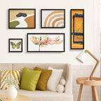 LaVie Home 12x16 Picture Frame Black Set of 10, Display 8.5x11 with Mat or 12 x 16 Without Mat Picture, Photo Frame Collage for Wall Gallery or Table Deco, Hanging or Tabletop Display
