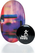 The Original Indo Board - Balance Board Trainer for Core Strength, Stability & Athletic Performance - Surfing, Skateboarding, Snowboarding, Yoga, Physical Therapy & More. Includes Board and Cushion - ROLLER NOT INCLUDED.