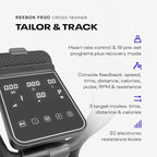 Reebok FR20 Home Elliptical Cross Trainer, Black, Cardio Exercise, 8 Resistance Levels, 264 lb. Capacity, Plus 60 Day Free Kinomap Membership