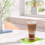 Acrylic Coaster for Desk, Clear Bar Drink Coaster, Clear Cloud Shape Coffee Cup Coaster, Perfect for Tabletop Protection and Accessories Display.