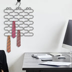 Deco Brothers Scarf Hanger for Closet, 23 Loop, Chrome
