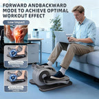 Under Desk Elliptical Machine, Electric Elliptical for Seniors with 12 Adjustable, Portable Quiet Elliptical Machine, Seated Pedal Exerciser Equipment for Home