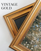 VIYYIEA Vintage Gold Framed Wall Art for Living Room, Books Canvas Prints Home Decor, Fantasy Painting Picture, Bedroom Wall Decor Gifts for Friends or Family -【The Garden of Spirit】-(16L x 12W)