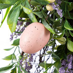 Glitzhome Easter Swag 28 Inch Artificial Spring Teardrop Wreath for Front Door & Porch Wall, Spring Easter Decor Decorative Swag