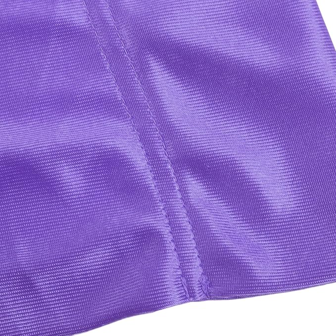Tyenaza Aerial Yoga Swing Set, Aerial Yoga Door Hanging Trapeze Sling Kit, Waist Back Leg Stretch Strap, Leg Stretching Assist Trainer(紫色)