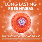 Arm & Hammer OdorBusterz® Odor Eliminator Balls, Pumpkin Cream, 3 Count – Baking Soda Odor Control for Closets, Drawers, Hampers & Small Spaces