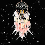 Dream Catchers Lovers Dream Catcher for Boys Large Dream Catcher for Girls Wall Hanging Tree of Life Wall Decor with LED Light Handmade Feather Dreamcatcher Native American Blessing Gifts