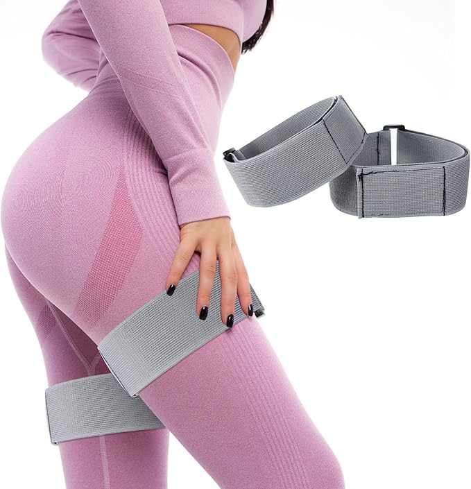 BFR Occlusion Bands for Women Glutes Blood Flow Restriction Bands Best Fabric Resistance Band Adjustable Bundle Booty Band for Exercising Legs Butt Hip Building Workouts Squat Butt Thigh Fitness