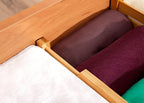 RoyalHouse Adjustable Bamboo Drawer Dividers Organizers, Expandable Drawer Separators for your Kitchen, Bedroom, Bathroom, Dresser, Office, and More (8 pieces)
