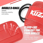 Ankle Resistance Bands with Cuffs, Ankle Weights Bands for Working Out, Women Leg and Glutes Workout Equipment, Exercise Bands for Kickbacks, Butt and Booty Trainer, Home Gym Fitness Equipment
