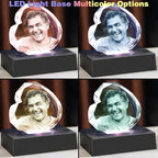 3D Crystal Photo, Personalized Gifts for Women, Wife, Her, Him, Men, Husband,Mom,Custom Photo Gifts,Personalized Birthday, Anniversary, Memorial Gift