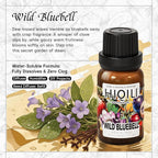 HIQILI Wild Bluebell Diffuser Oil for Scent Diffusers, Inspired by Jo M.lone's, Work & Relax, Ideal for Office, Bathroom, Travel - 0.34 Fl Oz