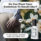 Poo-Pourri Before-You-Go Toilet Spray,Fresh Air,4 Fl Oz,Up to 200 Uses,Bathroom Odor Deodorizer,Plant-Based with Essential Oils,for Home or Work,Jasmine,Fresh Air and Mint Scent,(Pack of 2)