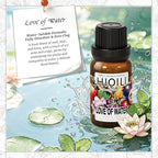 HIQILI Love of Water Diffuser Oil for Aromatherapy, Inspired by Kenz. o's L'Eau, Water or Waterless Difffuser, Wool Dryer Balls - 0.34 Fl Oz