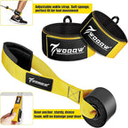 WOQQW Heavy Resistance Bands for Working Out, 350lbs/450lbs Exercise Bands with Handles, Workout Bands Set for Men, Fitness Weight Bands for Muscle Strength Training,Stretching,Slim,Home Gym Equipment
