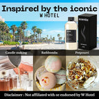 Scentia W Bliss Hotel Diffuser Refill Oil Inspired by W Signature Hotel - 500 mL 16.9 fl oz - Fragrance Oil Blend Bergamot, Lemongrass & Jasmine for HVAC Diffuser - Thanksgiving & Holiday Gift