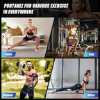 Booty Bands, Blood Flow Restriction Bands for Women/Men, Adjustable BFR Training Bands for Glutes & Hip Building, Occlusion Resistance Bands