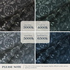 Lahome Black 5x7 Carpet for Bedroom,Boho Washable Area Rugs for Office,Vintage Dark Academia Stylish Living Room Rug,Spill Proof Low Pile Carpets for Dining Room Dorm