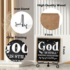 Home Decor, Farmhouse Shelf Decor For Living Room, Boho Aesthetic Table Decorations, Christian Gifts For Women Men, Entryway Tv Stand Fireplace Mantle Coffee Table Decoration (story-01)