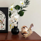 Bird Figurines For Home Decor,Bird Statue Sculpture For Shelf Decor Accents,Boho Bird Decorations For Table Office Living Room Bedroom,Retro Animal Statues Decorative Bird Gifts For Bird Lovers Women