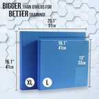 pete's choice XL or L Foam Balance Pad - Free Stretching Strap & Booklet | Extra Large Balance Pads - Physical Therapy, Ankle & Knee Rehab