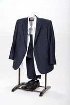 Deluxe Hardwood Clothes Valet Stand (Espresso)