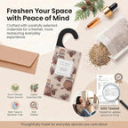 ROSE COTTAGE Large 12 Packs Cedar Wood Hanging Closet Deodorizer Air Freshener Long Lasting Scented Sachets Smell Goods for House