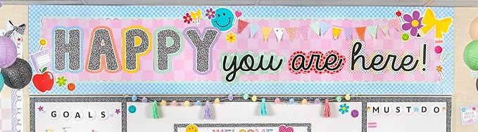 Teacher Created Resources Cool for School Happy You’re Here Bulletin Board (TCR9303)