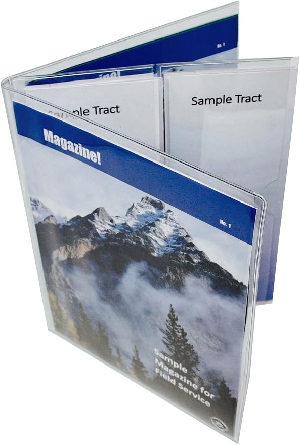 Vinyl Magazine and Tract Organizer
